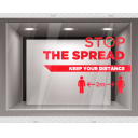 Image of Stop The Spread - Window Graphics