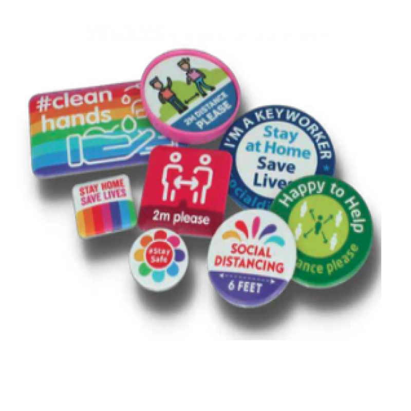 Image of Stay Safe Badge
