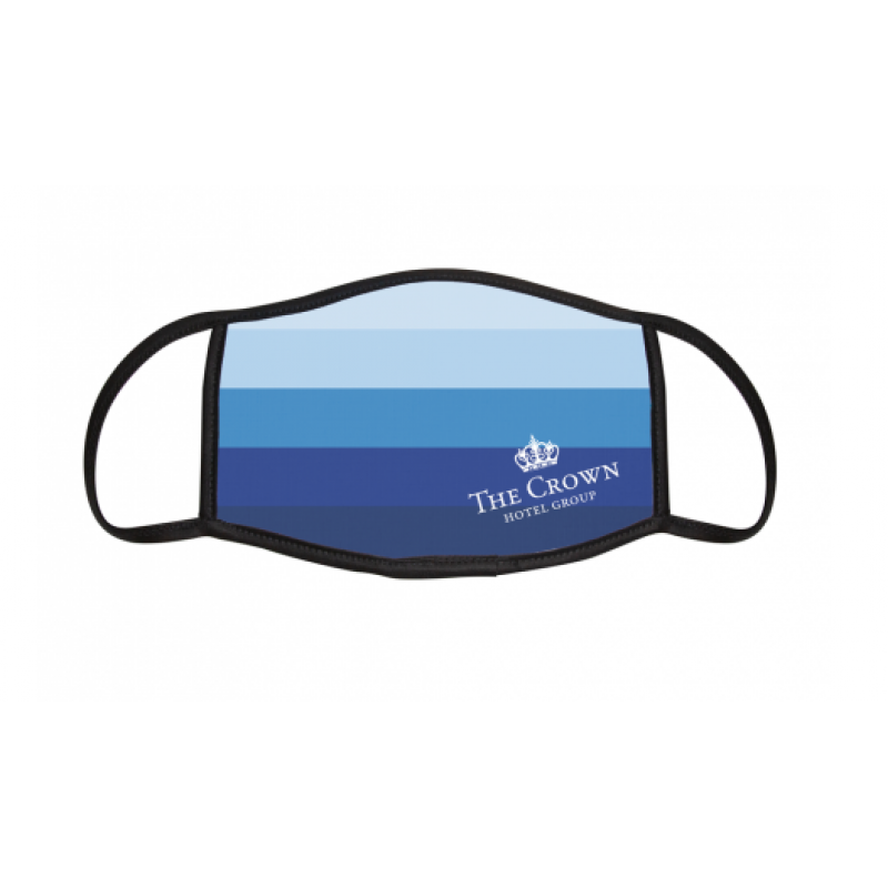 Image of Dye Sublimation Face Mask. Printed with your Logo