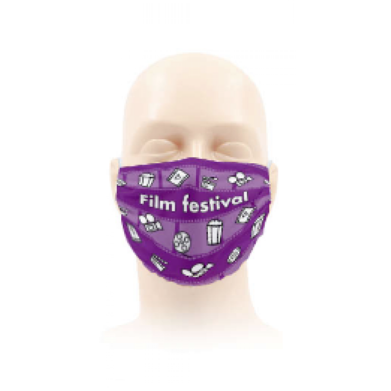 Image of Face mask with Full Colour Print