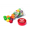 Image of Mini Skittles in a Clear Tube