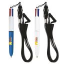 Image of 4 Colours Mini Ballpen with Lanyard