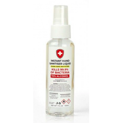 Image of 100ml Hand Sanitiser Spray