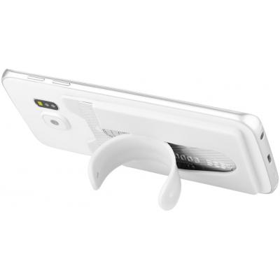 Image of Silicone Phone Wallet with Stand