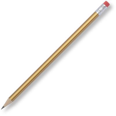 Image of Custom Pencils Gold & Silver
