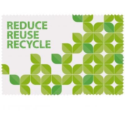 Image of Caro recycled PET cleaning cloth small
