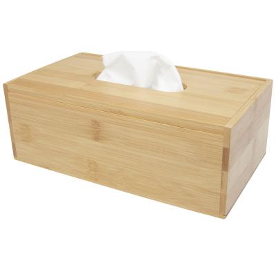 Image of Inan bamboo tissue box holder