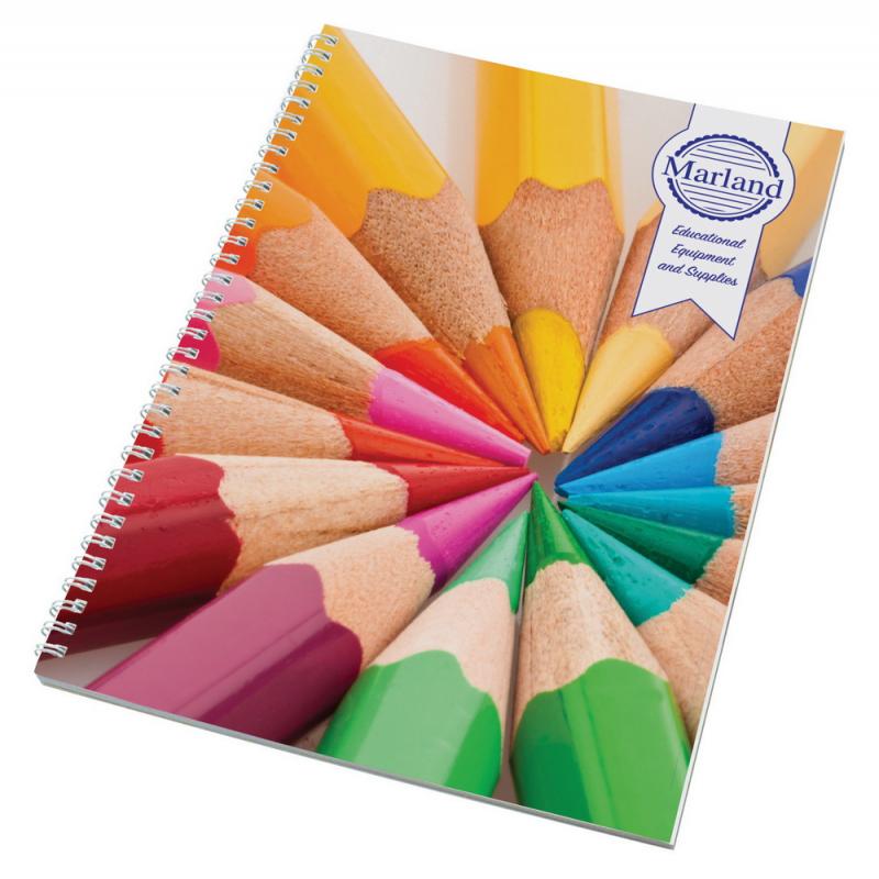 Image of Custom Wiro Smart Card Cover A4 Notepad