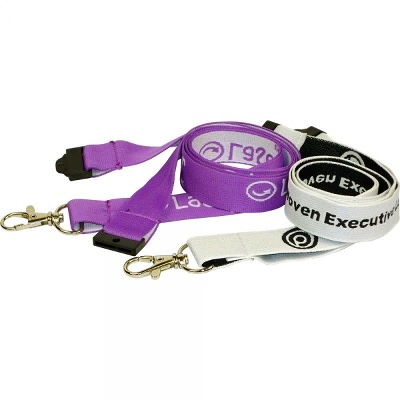 Image of Custom Executive Woven Lanyard - 20mm