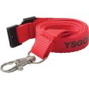 Image of Custom Flat Polyester Lanyard - 15mm