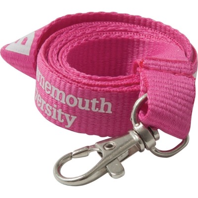 Image of Custom Lanyard in Flat Polyester - 20mm