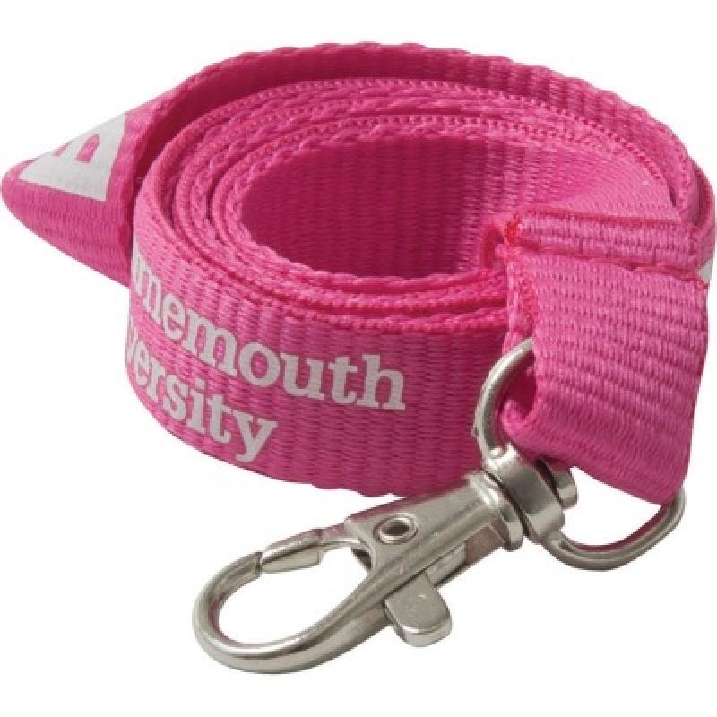 Image of Custom Lanyard in Flat Polyester - 20mm
