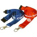 Image of Custom Flat Weave Nylon Lanyard - 20mm