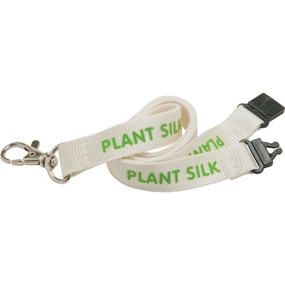 Image of Eco Plant Silk Lanyard - 10mm