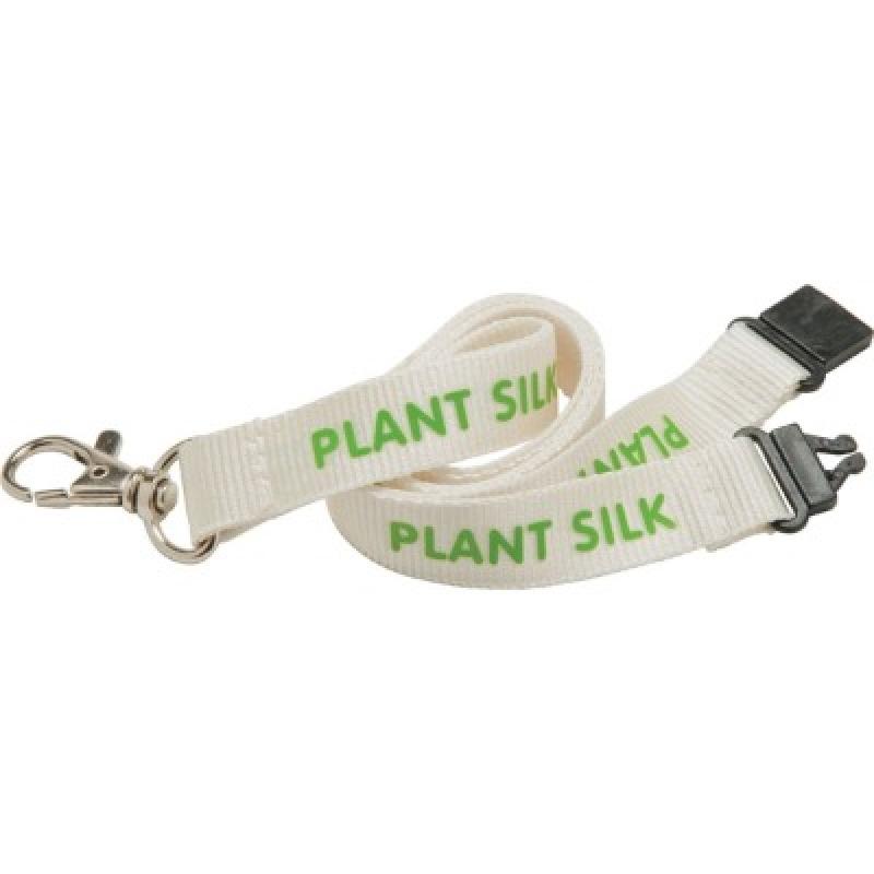 Image of Eco Plant Silk Lanyard - 15mm