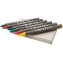 Image of 6 piece crayon set
