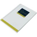 Image of Recycled Enviro-Smart White Cover Notepad A5
