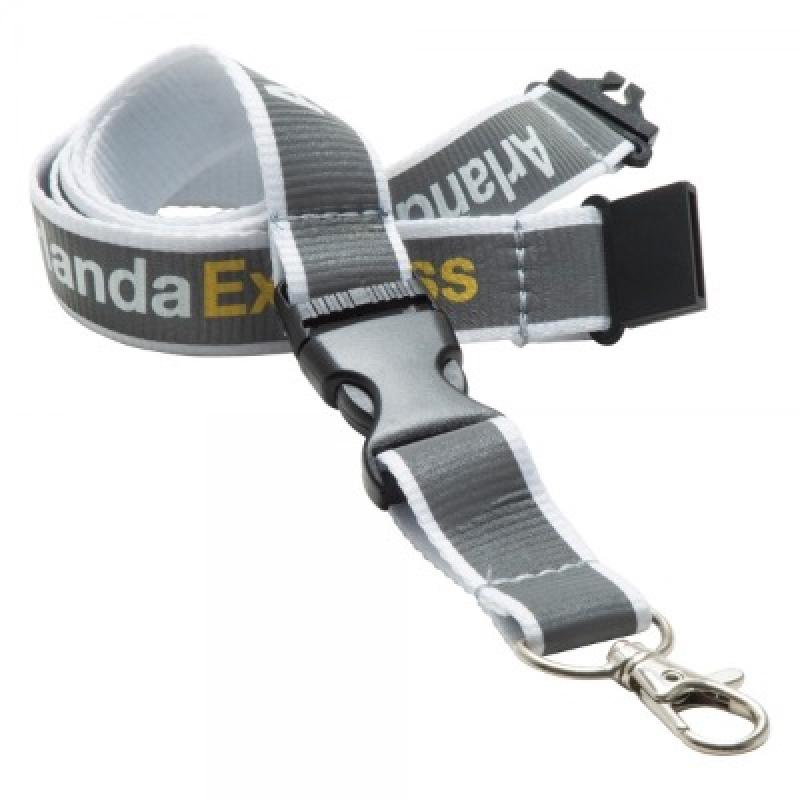 Image of Custom Reflective Lanyard - 15mm