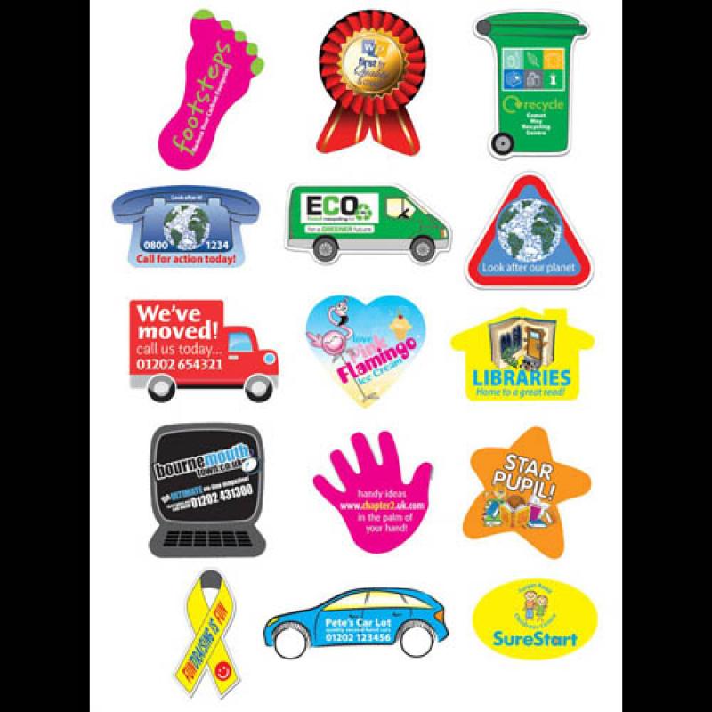 Image of Custom Printed Circular Sticker