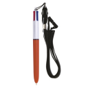 Image of Custom Lanyard with BIC® 4 Colours Fine Pen