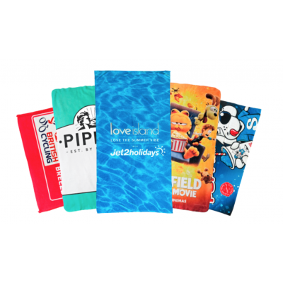 Image of Dye Sublimation Beach Towel Standard Size
